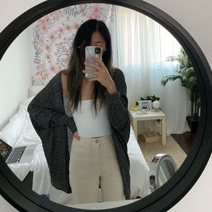 Brandy melville grey cardigan